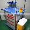 MY-R058D hospital furniture nursing cart medical emergency hospital trolley with drawers
