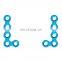 High Quality 1.5mm Titanium L-shaped Maxillofacial Plate for Surgery Surgical Instruments