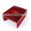 Toshine red color anodizing aluminum extrusion profile aluminium fabrication works