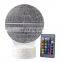USB charging remote controm customized any shape football earth 3d illusion led night light