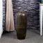 Hand Engraving Sculpture Chinese Southeast Asia Style Ceramic Vase For Bedroom Decor