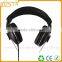 Noise cancellation stereo deep bass cool design music best PU wired headset