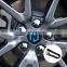 20pcs Wheel Lug Nut Cap Covers ABS Silver Plating Wheel Cap Kit For Tesla Model 3 Model S and Model X