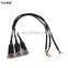 Waterproof ON/OFF 12V kill stop steel 3 button LED light handle bar motorcycle switch