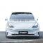 Комплект тюнинга CMST для бамперов автомобиля Tesla 3, боковые юбки из углепластика, задний диффузор и спойлер для обновленного кузова Tesla Model 3