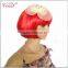ladies sinamay fashion white decorative flower hair clip ornament