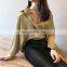 Wholesale Women Business Solid Color Long Sleeve Silk Satin Blouses Tops