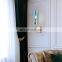 Nordic Indoor Bedroom Hotel Hallway Led Wall Light Champagne Glass Wall Light Wall Sticker Mirror Led Light