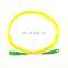 SC/APC-SC/APC  Fiber patch cord Single Mode  Sm 9/125 G652D G657A Simplex  SC Patch cord