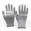 En388 4543 Hand Safety Anti-cut Construction Gloves PU Coated Cut Resistant Work Gloves Level 5 Anti Cut Gloves