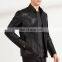 2021 Manufacturer wholesale New personalized motorcycle black Color men plus size bomber leather jacket