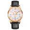 Wholesale Skmei 9261 Leather Watches Men Wrist Waterproof Quartz Chronograph Clock Wristwatches