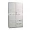 custom simple modern design wooden plywood nordic white furniture cloth storage clothes organiser wardrobe bedroom closet