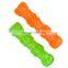 High Quality Squeak Dog Chew Bone Toy TPR Dog Bone Shaped Pet Toothbrush Stick Chew Toy