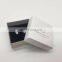 MOQ 100pcs white stock paper box for bracelet earrings box