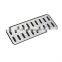 1pcs Stainless Steel Car Footrest Pedal Pads for Kia Sportage SL R Sportage3 2011 2012 2013 2014 2015 Car Accessories