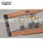 HUAYI China Supplier Vintage Style Villa Home Indoor Decoration E26 60W Iron Wood Ceiling Pendant Light