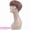 Short Red Brown Human Hair Wig with Wholesale Price