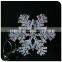 snowflake motif holiday decorative light