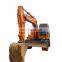 High quality doosan wheel excavator for digging , Used doosan machine , doosan dh140 dh150