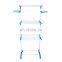 3 Tier Rolling Clothes Drying Rack Adjustable Laundry Rack with Foldable Wings Shape household hangers