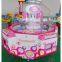 Guangdong Zhongshan Tai Le Play Children's indoor video game Digger Pink Cherry Blossom Candy Machine Gifts Entertainment Equipment Candy Machine