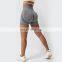 Seamless Scrunch High Waisted Biker Shorts Women Factory Sale Butt Lifting Sports Leggings 87nylon 13spandex