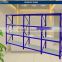 High gloss metal furniture double side storage rack 4 tier iron shelf                        
                                                Quality Choice