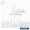 Park steel outdoor fitness equipment shoulder massager for eldly