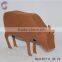 wholesale rusty metal cow garden ornament