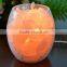 Himalayan Natural Rock Salt Lamp with glass base