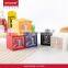 D610 hot sale plaid spice holder kitchen oil containers condiment dispenser