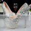 custmized woman high pump heel shoes