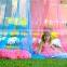 Round Girls Hanging Bed Canopy Folding Portable Iron Window Outdoor Baby Mosquito Net