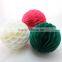 Professional party supplier Colorful Wedding hanging decoration 8" Paper honeycomb ball