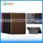 New Hotsale genuine leather case for ipad air 2 case leather with hand strap and stand