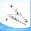 Stainless Steel Black Anodised Arrow Fake Industrial Piercing Jewelry