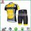 2015 Outdoor Sports Pro Team Men's Short Sleeve Cycling Jersey and Bib Shorts Set