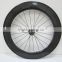 700C full carbon tubular wheels rims 80mm
