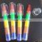 Multi -colors promotional plastic stackable crayon for children