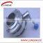 Wenzhou s/s butt weld manual butterfly valve