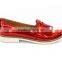 unique design low price latest design lady casual flat shoes