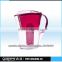 Wholesales High Quality and Ultra-low Price Eco-friendly plastic Promotional Gift Brita & Water filter jug/pitcher ,QQF-03,3.5L