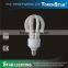 High power CFL 5u lotus shape energy saving lights