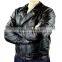 Golden Buttons Motorcycle Men Leather Custom Man Jackets