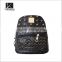 women leather backpack, girls leather backpack bags with rivets                        
                                                                                Supplier's Choice