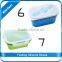 Folding Silicone lunch boxes Lunch box Easy take outdoor