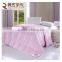 Pink and Cream 80% White Duck Down Comforter