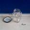 125ml square glass jam jar jam storage bottle SLJb39