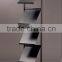 Black color flyer display racks